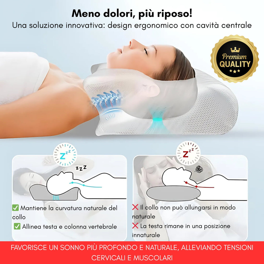 Il cuscino cervicale che migliora il tuo sonno e il tuo benessere: ecco perché sceglierlo