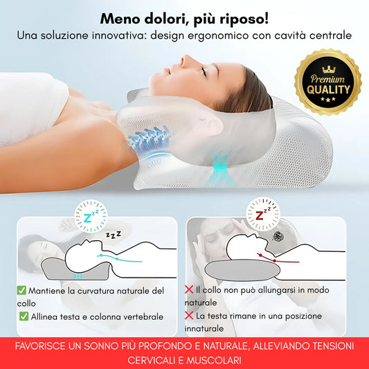 Il cuscino cervicale che migliora il tuo sonno e il tuo benessere: ecco perché sceglierlo
