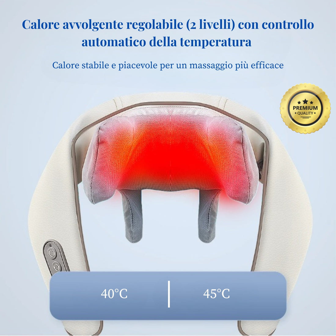 Il massaggiatore elettrico che trasforma ogni momento in benessere: potente, silenzioso e senza fatica