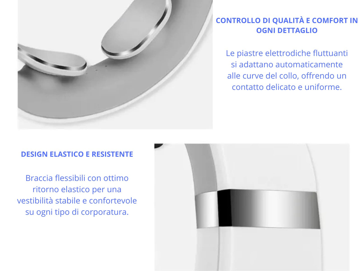 Massaggiatore portatile per dolore al collo e cervicale