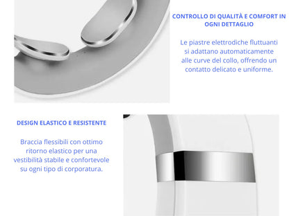 Massaggiatore portatile per dolore al collo e cervicale